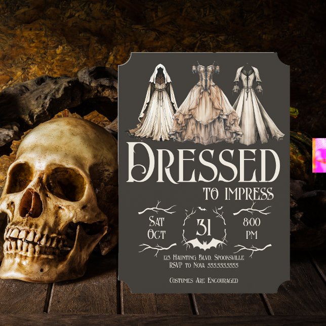 DTI Halloween Dress To Impress Renaissance Vintage Invitation (Creator Uploaded)