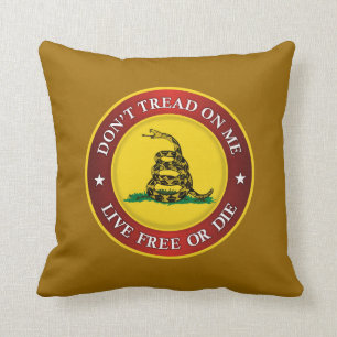 DTOM -Live Free Or Die Cushion