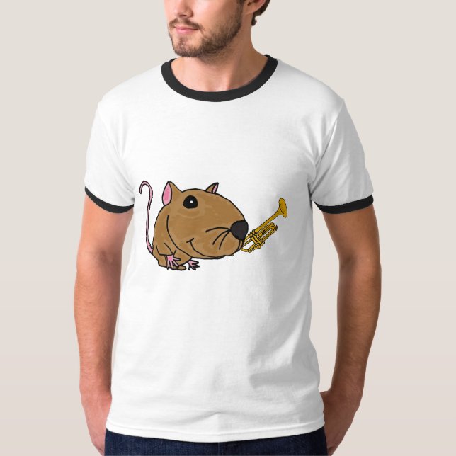 DU- Mouse Playing a Trumpet Shirt (Front)