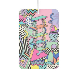 Du Pasquier Geometrics Revisited Car Air Freshener