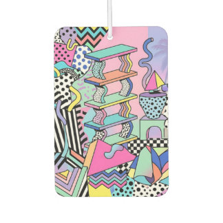 Du Pasquier Geometrics Revisited Car Air Freshener