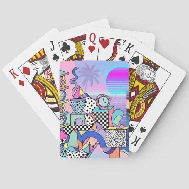 Du Pasquier Geometrics Revisited Playing Cards (Back)