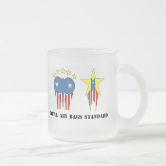 DUAL AIR BAGS STANDARD FROSTED COFFEE MUG