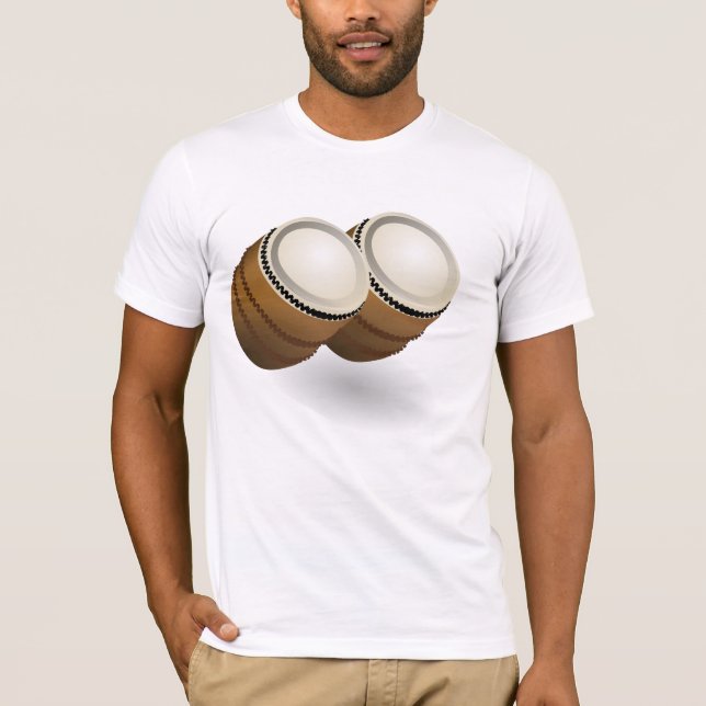 Dual Bongos Mens T-Shirt (Front)