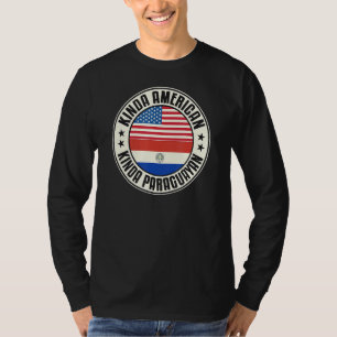 Dual Citizenship American Paraguayan Paraguay Usa  T-Shirt