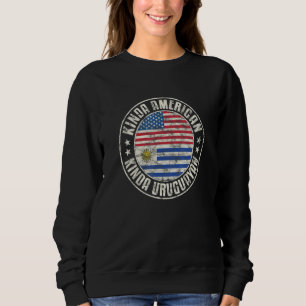 Dual Citizenship American Uruguayan Uruguay Usa Fl Sweatshirt