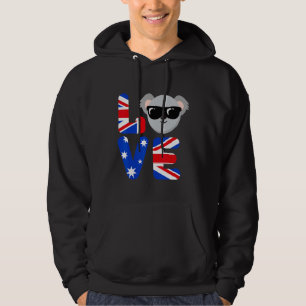 Dual Citizenship Australia Koala American Citizen Hoodie