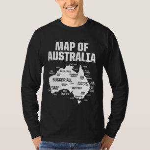 Dual Citizenship Australia Map American Citizen Pr T-Shirt
