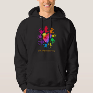 Dual Diagnosis Awareness Hands Dual Diagnosis Hoodie