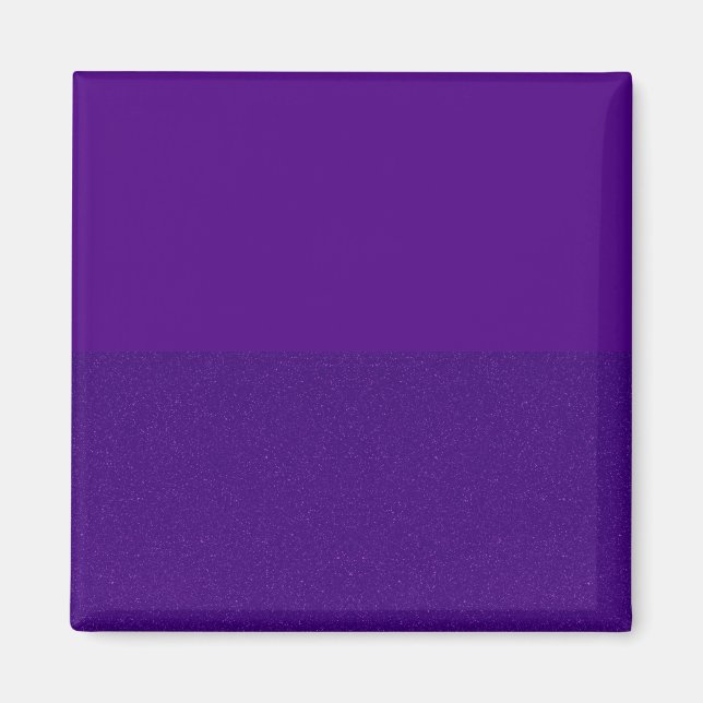 Dual-Finish Purple Square Magnet – Customisable (Front)