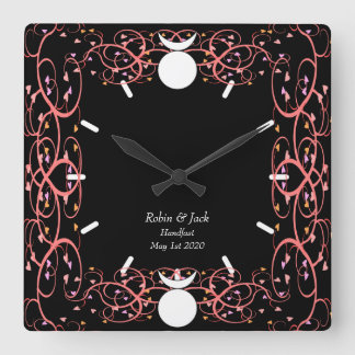 Dual Gods Clock for Wiccan Gay Newly Weds