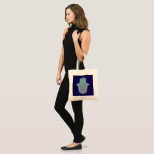 Dual Hamsa Tote Bag