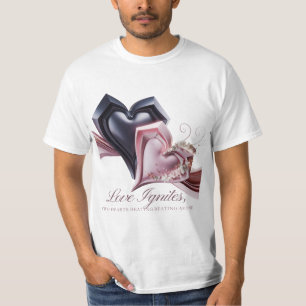 Dual Hearts Men's T-Shirt