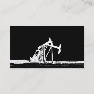 Dual Oil Pumping Units Business Card