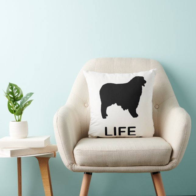 dual sided australian shepherd life cushion (Chair)