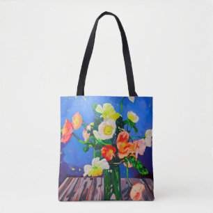 Dual-sided tote Icelandic Poppies Bag