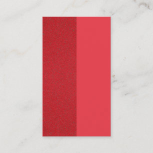 Dual-Texture Tomato Red Appointment Card (Custom)