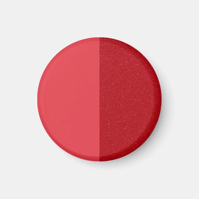 Dual Tomato Red Custom Magnet – Matte + Noise (Front)