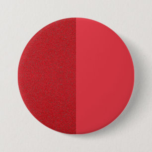 Dual-Tone Tomato Red Pin-Back Button – Customise