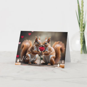 Dual Valentine's Wish Card