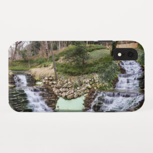 Dual Waterfalls Over Rocks Short Case-Mate iPhone Case