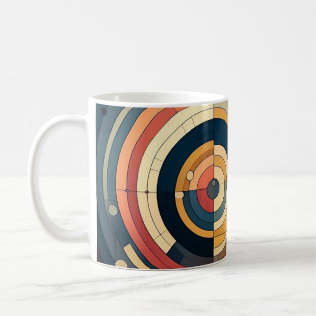 Duality Bauhaus Style Mug (Left)