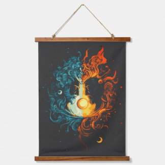 Duality - Mythical Hanging Tapestry