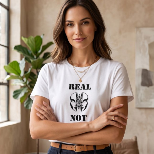 Duality Split Mask Fine Art Statement T-Shirt (Creator Uploaded)