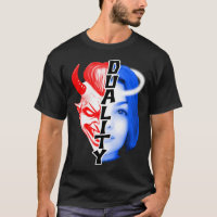 DUALITY TEE. Angel or Devil?