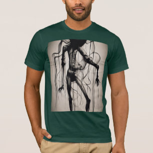 "Duality Unveiled: A Visual Exploration of Bipolar T-Shirt