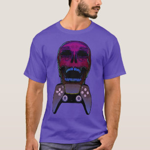 Dualsense Neon Skull T-Shirt