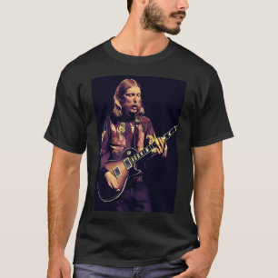 Duane Allman Art: Painting of Allman Brothers Guit T-Shirt