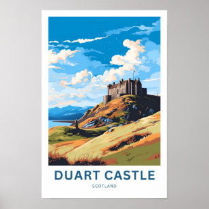 Duart Castle Scotland Travel Print