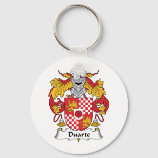 Duarte Family Crest Key Ring