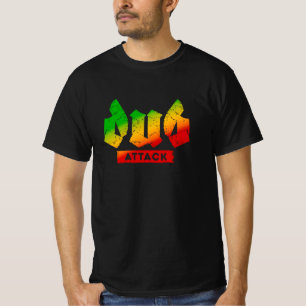 Dub Attack Rasta Colours Reggae T-Shirt