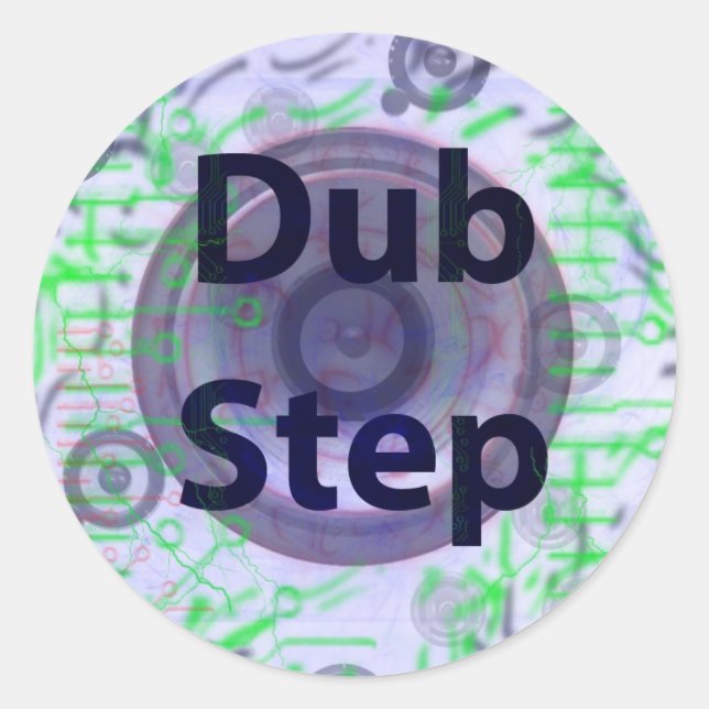 Dub Step Sticker (Front)