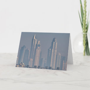 Dubai Architectural Card