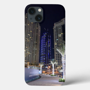 Dubai architecture at night iPhone 13 case