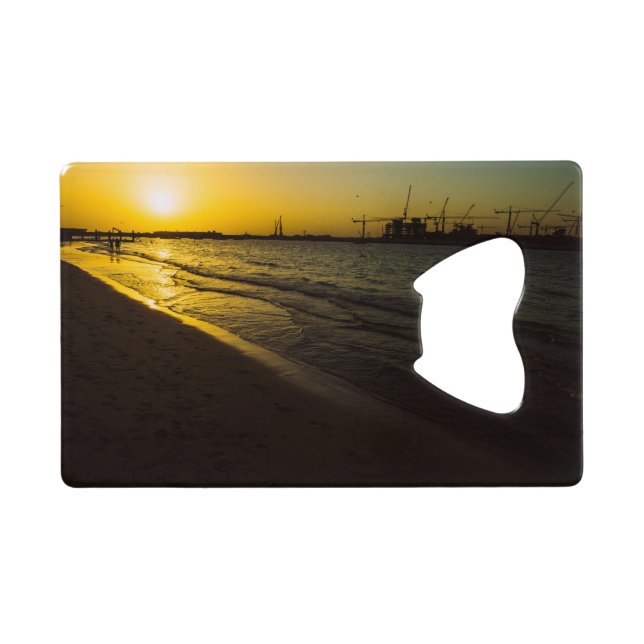 Dubai beach sunset (Back Horizontal)