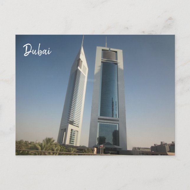 dubai buildings postcard (Front)