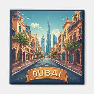 🧲 Dubai City Break Vacation Keepsake 🌇 Magnet