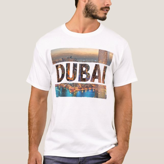 Dubai City Design Men's T-Shirt (Front)