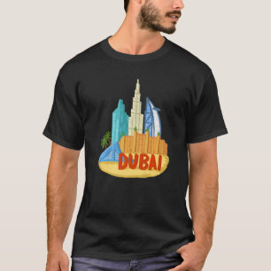 Dubai City UAE souvenir  for men women  1 T-Shirt