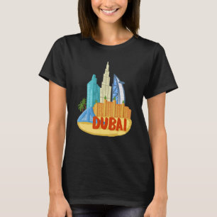 Dubai City UAE souvenir  for men women 4 T-Shirt