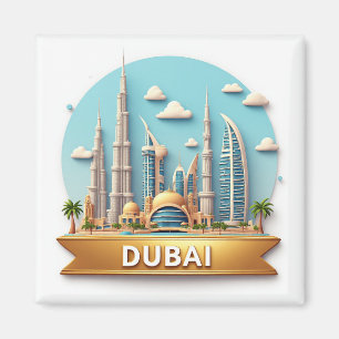 🧲 Dubai Favourite Destination Memory From UAE 🌍 Magnet