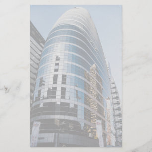 Dubai glass skyscraper