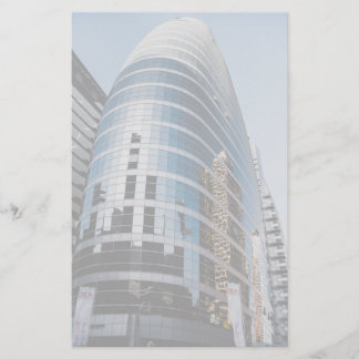 Dubai glass skyscraper