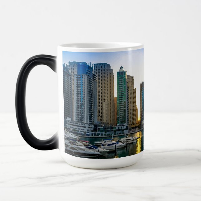 Dubai High-rise Buildings of Dubai Magic Mug (Left)