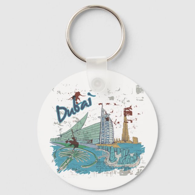 Dubai Key Ring (Front)