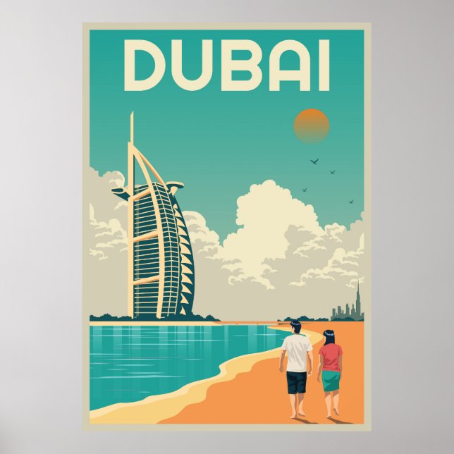 Dubai Landmarks  Poster (Front)